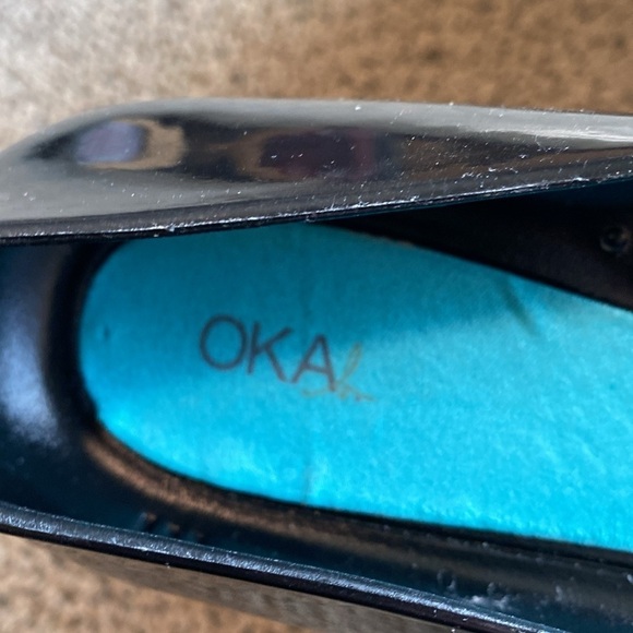 Oka B. Celine Ballet Shoe w/ Crystal Pendants Size 8 in EUC - Picture 3 of 7